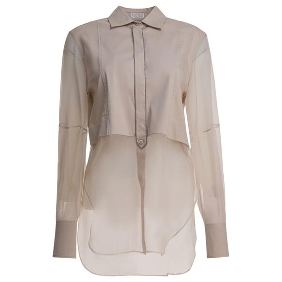 Brunello Cucinelli Layered Shirt tag size L Women
